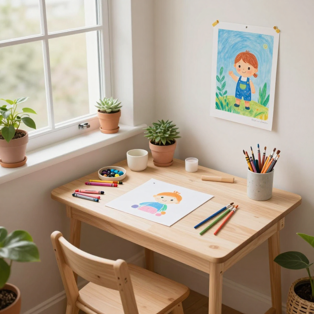Créer à la maison : comment aménager un espace créatif pour votre enfant à la maison