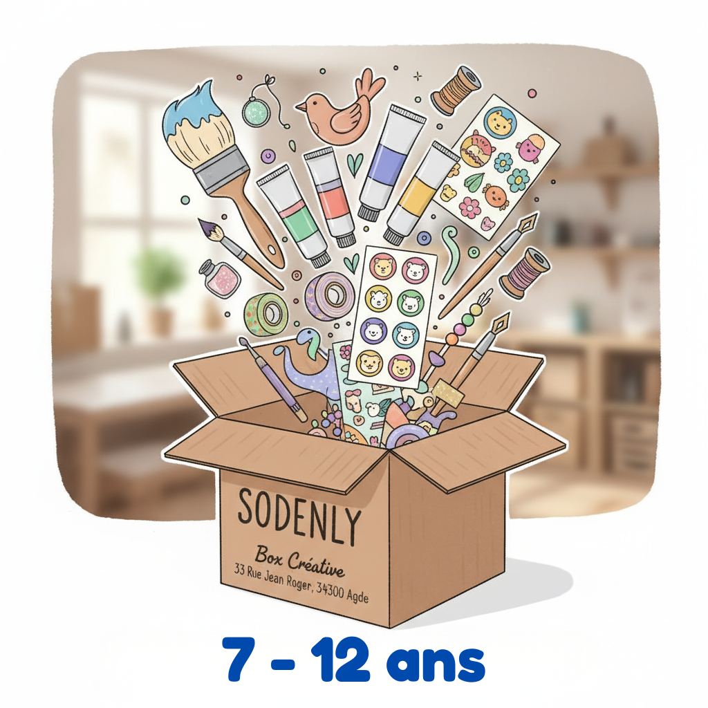 Box Janvier 2025 ✨ 7-12 ans